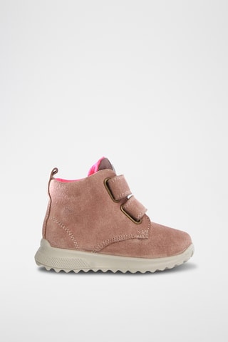 Botines de nobuk Cocoon - Rosa