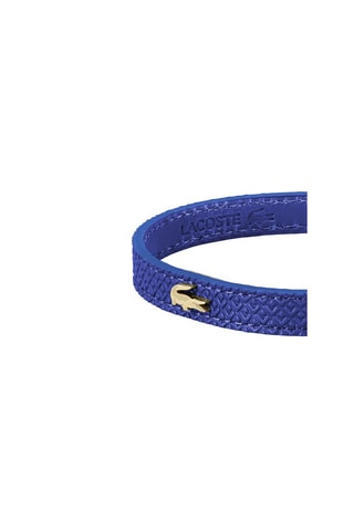 Pulsera - Piel y chapado en oro fino amarillo