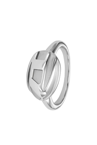 Anillo Ring - Plateado - Diesel