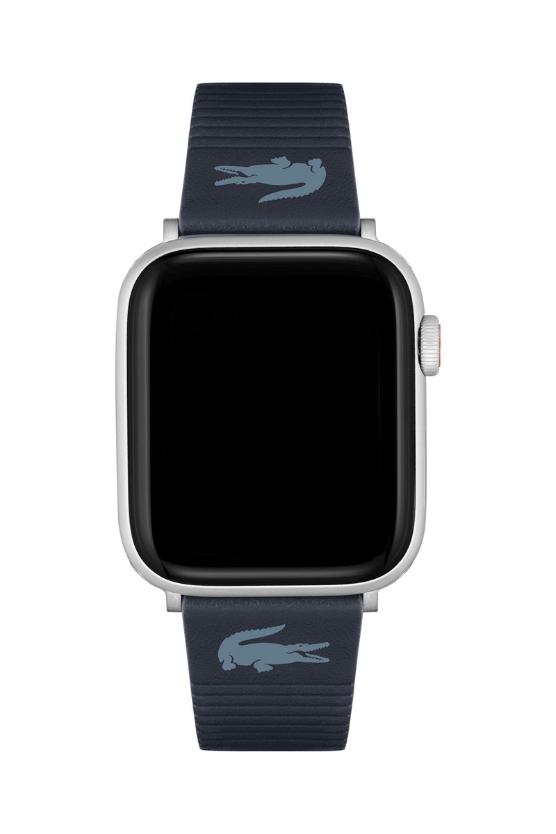 Correa compatible con Apple Watch de piel - Azul marino