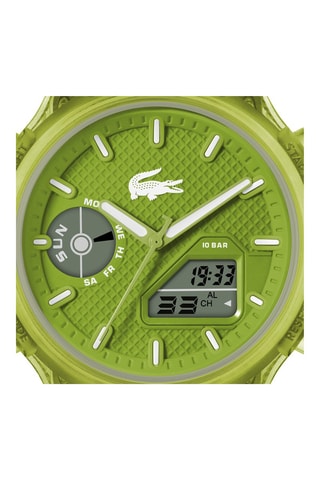 Reloj de cuarzo de silicona - Verde