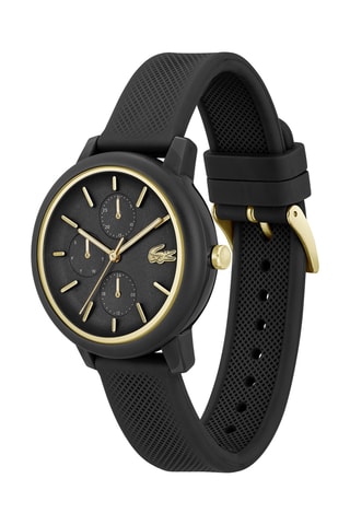 Reloj de cuarzo de silicona - Negro