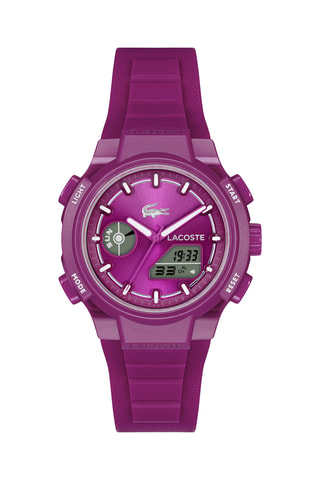 Reloj de cuarzo de silicona - Cronómetro - Violeta