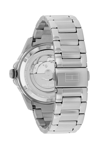 Reloj automático de acero - Plateado