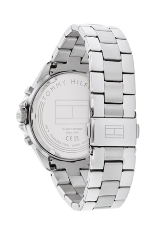Reloj de cuarzo de acero y cerámica