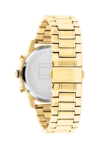 Reloj de cuarzo de acero - Dorado