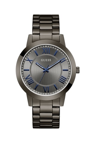 Reloj de cuarzo de acero inoxidable - Gris
