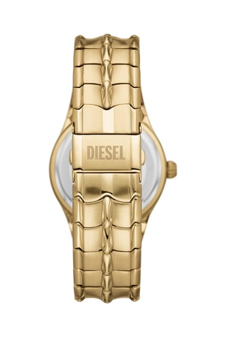 Reloj de cuarzo de acero Vert - Dorado - Diesel