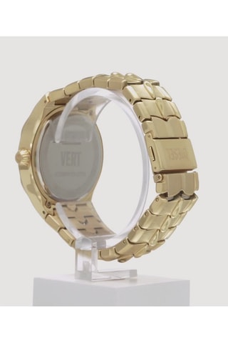 Reloj de cuarzo de acero Vert - Dorado - Diesel
