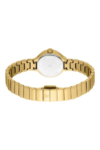 Reloj de cuarzo de acero - Dorado y plateado