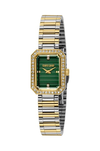 Reloj de cuarzo de acero - Plateado y dorado