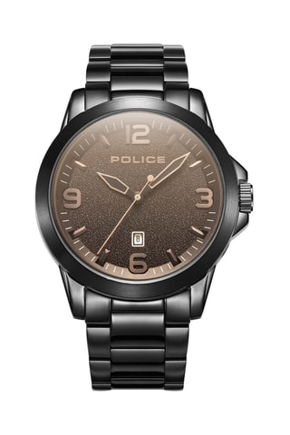 Reloj de cuarzo de acero Urban - Negro - Police