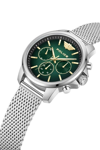 Reloj de cuarzo de acero Rebel - Plateado - Police