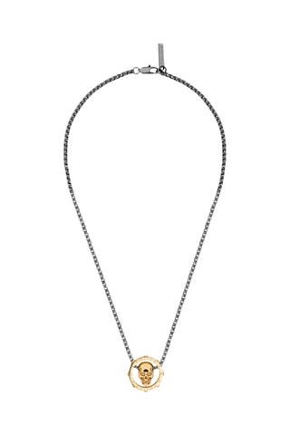 Collar Vertex - Chapado en ion gris y chapado en ion de oro amarillo - Police