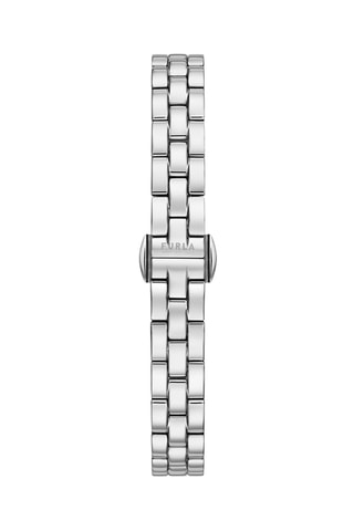 Reloj de cuarzo de acero - Plateado