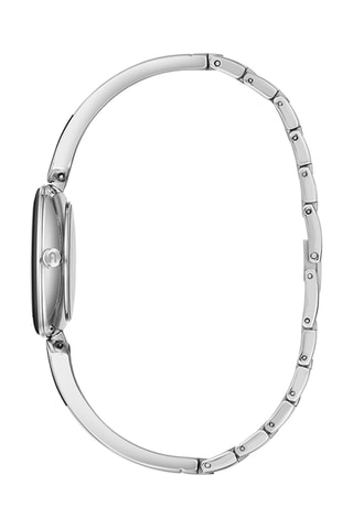 Reloj de cuarzo de acero - Plateado y negro