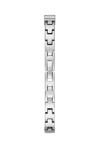 Reloj de cuarzo de acero - Plateado y negro