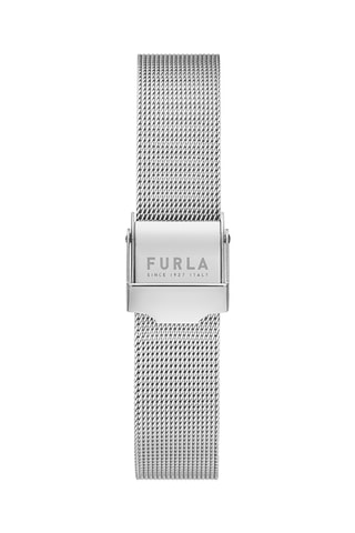 Reloj de cuarzo de acero - Plateado