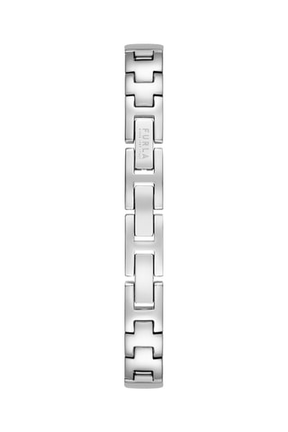 Reloj de cuarzo de acero - Plateado y rosa dorado