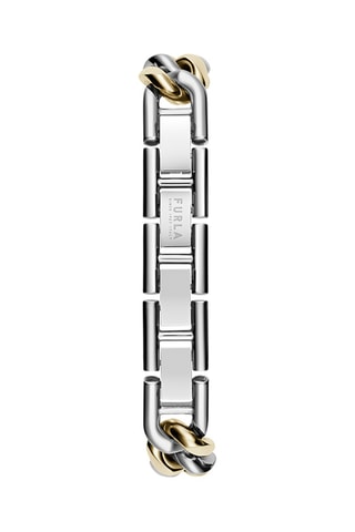 Reloj de cuarzo de acero - Dorado y plateado