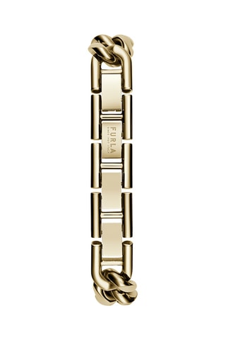 Reloj de cuarzo de acero - Dorado