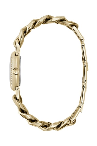 Reloj de cuarzo de acero - Dorado