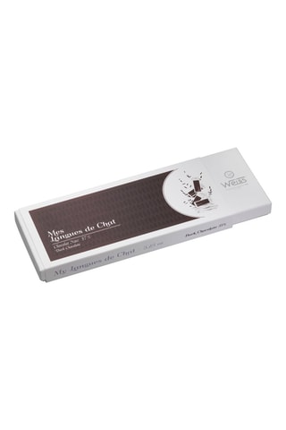Coffret langues de chat au chocolat noir - 150 g