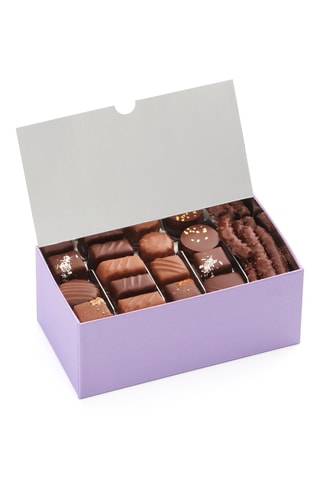 Ballotin de ganaches parfumées et pralinés - 500 g