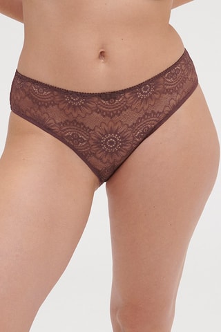 Tanga Embleme - Marrone