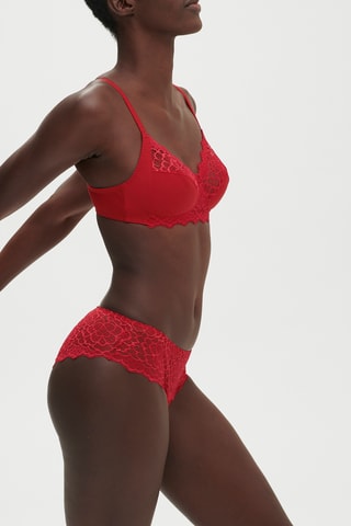 Culotte Caresse - Rosso
