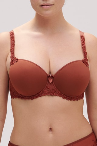 Reggiseno preformato Andora - Marrone