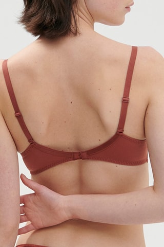 Reggiseno preformato Andora - Marrone