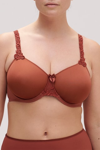 Reggiseno preformato Andora - Marrone