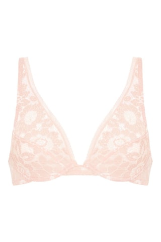 Reggiseno in pizzo Festive - Rosa