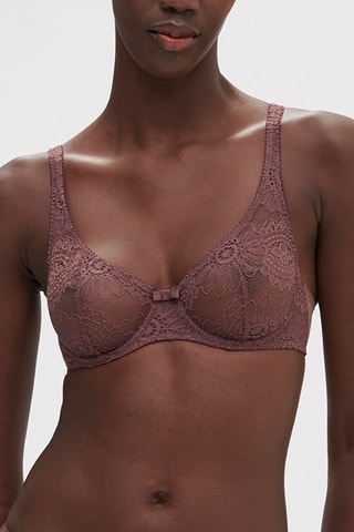 Reggiseno Embleme - Marrone