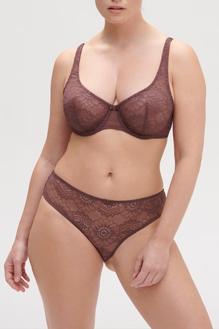 Reggiseno Embleme - Marrone