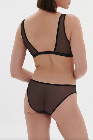 Reggiseno Celeste - Nero