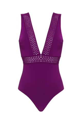 Costume intero Hoya - Viola