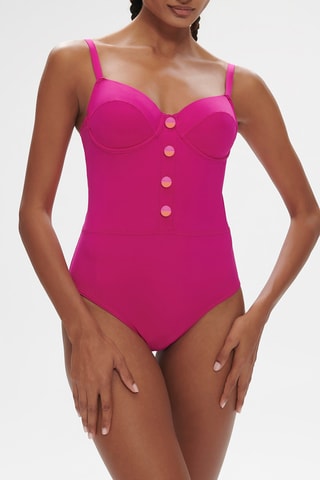 Costume intero Alati - Fucsia