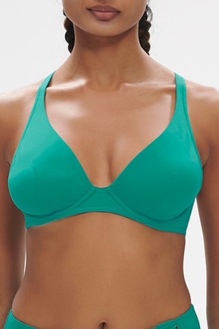 Reggiseno bikini Palmeraie - Verde