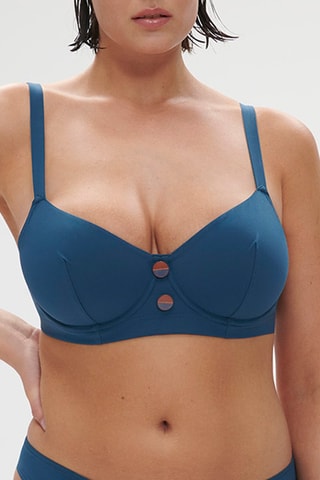Reggiseno bikini Alati - Petrolio