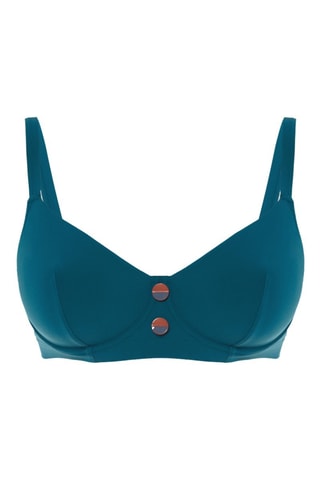 Reggiseno bikini Alati - Petrolio