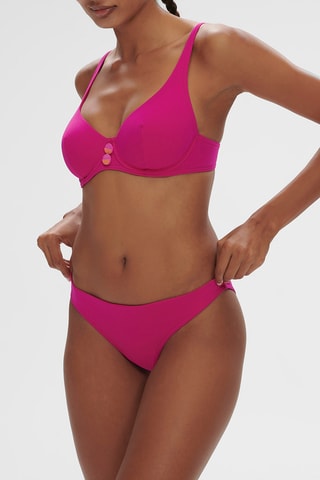 Reggiseno bikini Alati - Fucsia