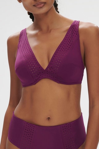 Reggiseno bikini Hoya - Viola