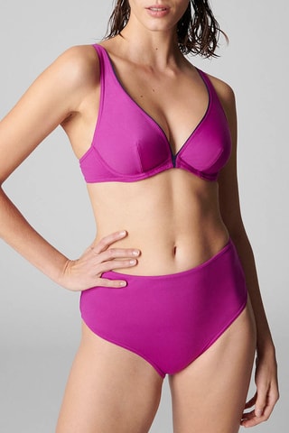 Reggiseno bikini Calysta - Viola