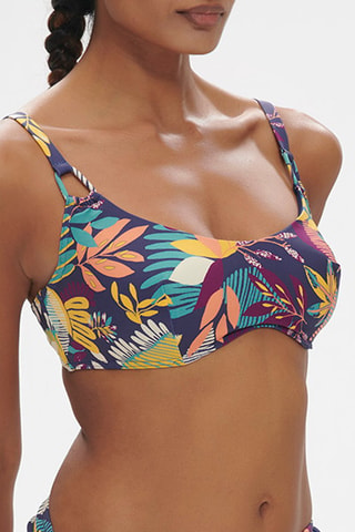 Reggiseno bikini Melia - Navy