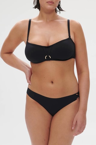 Slip bikini Palmeraie - Nero