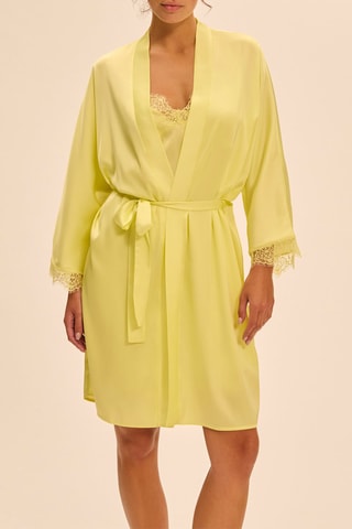 Vestaglia Satin Secrets - Giallo