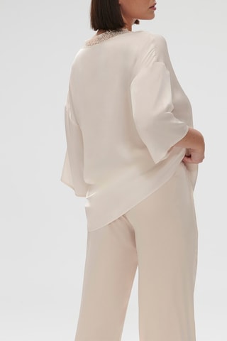 Blusa pigiama Satin Secrets - Rosa