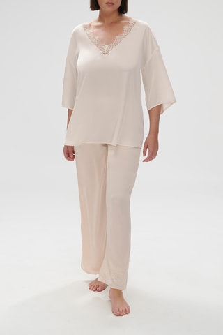 Blusa pigiama Satin Secrets - Rosa